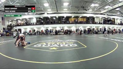 165 Freshman/Soph Cons. Semi - Troy Myers, Mount St Joseph vs Issac Leppert, Mount St Joseph