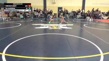 60 lbs Cons. Round 2 - Eli Aldridge, Blaine Wrestling vs Lincoln LeRoy, Winneconne Youth Wrestling