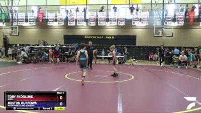 82 lbs Round 1 - Toby Skoglund, Iowa vs Boston Burrows, Moen Wrestling Academy