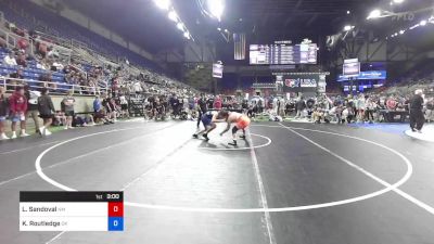 152 lbs Rnd Of 64 - Landon Sandoval, New Mexico vs Kody Routledge, Oklahoma