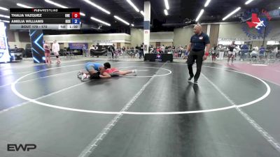 170 lbs Consolation - Thalia Vazquez, ONE Wrestling Academy vs Amelia Williams, Rise Wrestling