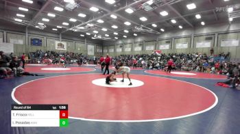 106 lbs Round Of 64 - Tanner Frisco, Hollister vs Isaiah Posadas, Highland (Bakersfield)