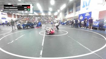 138 lbs Cons. Round 3 - Raul Ronquillo, Downey vs Kyle Christopher, Heritage