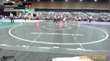 127 lbs Consi Of 8 #2 - Alexxis Cordova, Lassen vs Olivia Ortiz, Exeter X-Men