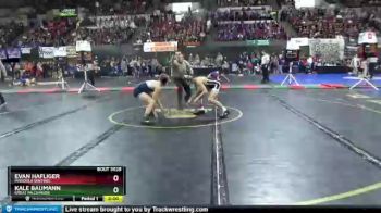 Champ. Round 1 - Evan Hafliger, Missoula Sentinel vs Kale Baumann, Great Falls/MSDB