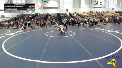 108 lbs Cons. Round 4 - Zachary Hammond, Fulton Wrestling vs Justin Jones, Tri-State Wrestling Club (Hudson Valley)