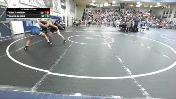 115 lbs Champ. Round 3 - Emily Huerta, Chaffey vs Maiya Duran, JW North