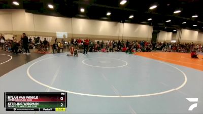 77-80 lbs Round 2 - Sterling Wiegman, Texas Elite Wrestling Club vs Rylan Van Winkle, Amped Wrestling Club