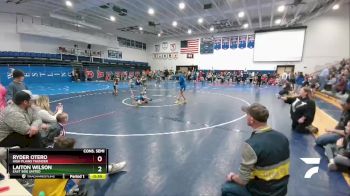 43 lbs Cons. Semi - Laiton Wilson, East Side United vs Ryder Otero, High Plains Thunder