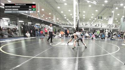 147 lbs Rr Rnd 2 - Nathan Messano, Steller Trained Seripas - HSC vs George Dennis, Team Shutt Mau Mau - HSC