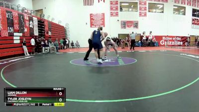 175 lbs Round 1 - Liam Dillon, Jackson vs Tyler Josleyn, Cincinnati Moeller