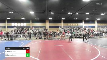 100 lbs Final - Emery Merlos, Surfside Rtc vs GeneGene Samuel, Gold Rush Wr Ac