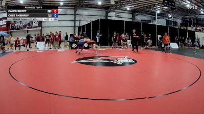 70 kg Champ. Round 1 - Caleb Sweet, Bearcat Wrestling Club vs Cole Rhemrev, Illinois