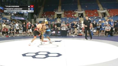 144 lbs Champ. Rd Of 64 - Tyler Stephens, Maryland vs Trandyn Lundquist, Washington