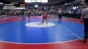 6-7A 145 Cons. Round 1 - April Martinez, Huntsville vs Addison Grumbles, Hoover