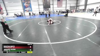 100 lbs Rd# 5- 3:45pm Friday Final Pool - Keaton Dietz, Michigan S.W.A.T vs Neeson Aleski, PA Gold