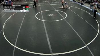 113 lbs Quarterfinals (8 Team) - Holden Hodges, Burwell vs Brendan Booe, Loomis