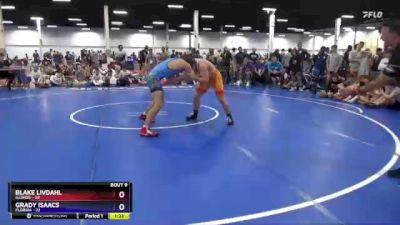 187 lbs Quarters & 1st Wb (16 Team) - Blake Livdahl, Illinois vs Grady Isaacs, Florida