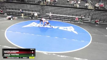 147 lbs Cons. Round 5 - Samuel Makitrin, Viewmont vs Austin Hardman, Timpview High School