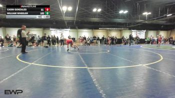 96 lbs Rr Rnd 1 - Casin Gonzales, All American Wrestling vs William Wheeler, LaRue County Wrestling Club