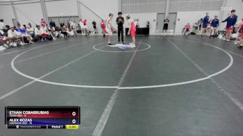 113 lbs Placement Matches (8 Team) - Ethan Cobarrubias, Texas Red vs Alex Rozas, Louisiana Red