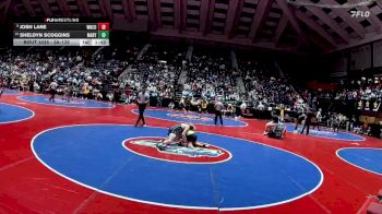 3A-132 lbs Champ. Round 1 - Josh Lane, White County vs Sheldyn Scoggins, Mary Persons