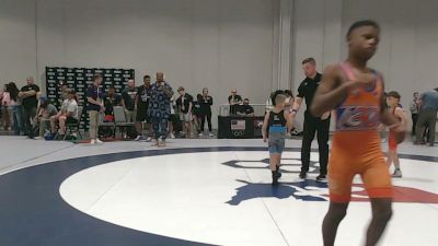 28 kg Cons. Sub-semis - Graham Willis, Victory Wrestling vs Weston Olvera, Threestyle Wrestling Of Oklahoma