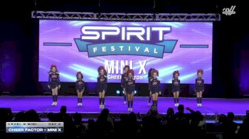 CheerFactor - Mini X [2026 L2 Mini Day 3] 2026 Spirit Fest Grand Nationals