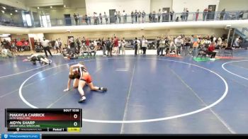 113 lbs Semifinal - Makayla Carrick, Elite Wrestling vs Aidyn Sharp, Uintah Girls Wrestling