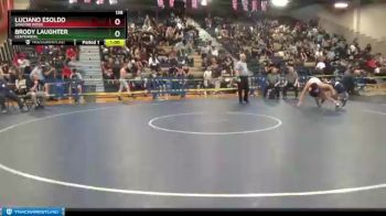 138 lbs Cons. Semi - Luciano Esoldo, Shadow Ridge vs Brody Laughter, Centennial