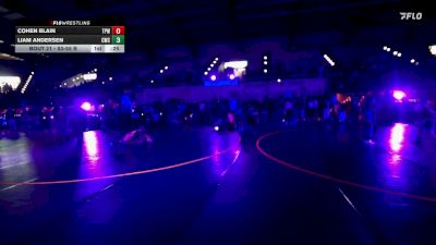 56-59 lbs Quarterfinal - Karson Shassetz, Top Of The Rock vs Owen Childs, Champions Wrestling Club