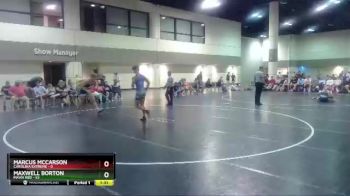 182 lbs Round 2 (6 Team) - Maxwell Borton, MAWA Red vs Marcus Mccarson, Carolina Extreme