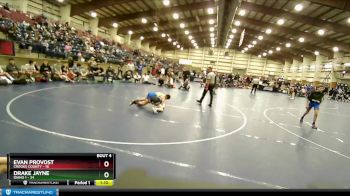 83 lbs Round 2 (4 Team) - Drake Jayne, Idaho 1 vs Evan Provost, Crooks County