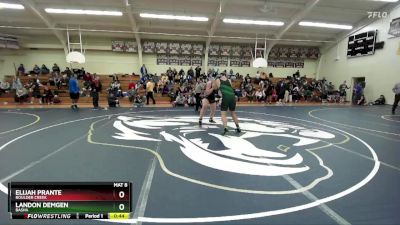 215 lbs Cons. Round 3 - Elijah Prante, Boulder Creek vs Landon Demgen, Basha