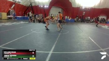 144-146 lbs Round 3 - Ryland Egan, Waukon vs Drew Demmin, Denmark