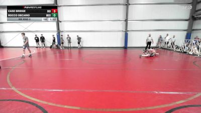 113 lbs Rr Rnd 3 - Case Bridge, Indiana Outlaws Black vs Rocco Decario, Micky's Maniacs White