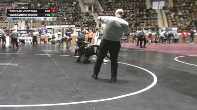 6A 215 lbs Champ. Round 2 - Charles Chappelle, Benjamin Russell vs Alexzander Brown, Percy Julian