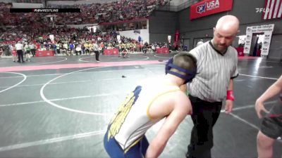 130 lbs Champ. Round 2 - Jackson Verley, Ozaukee vs Cole Hingiss, Waukesha Wrestling Club