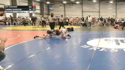 92 lbs Round 2 - 10:45am Saturday - Ray Catapano, PA USA vs Camden Danielson, Southwest Elite