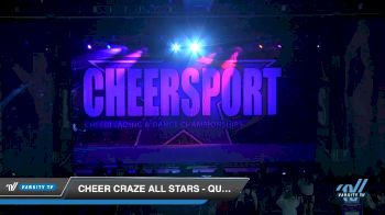 Cheer Craze All Stars - QuadSquad [2019 Senior Coed 4.2 D2 Day 2] 2019 CHEERSPORT Nationals