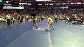 2A-126 lbs Cons. Round 5 - Adam Carey, Independence vs Jon Gonzalez, West Marshall