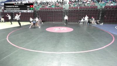 130 lbs 3rd Place - Chrisette Nick, Stratford vs Jourdyn Mootry, Hilton Head