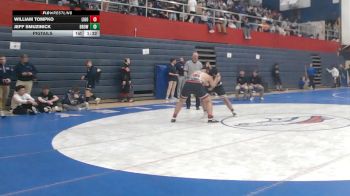 215 lbs Pigtails - William Tompko, Ligonier Valley vs Jeff Smuzinick, Brownsville