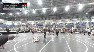 50 lbs 3rd Place - Conlee Polkowske, Sargent Farmers vs Noah Rodriguez, Ridge WC