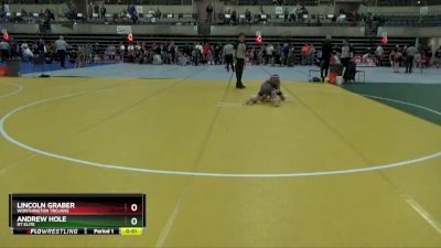 75 lbs Semifinal - Andrew Hole, RT Elite vs Lincoln Graber, Worthington Trojans