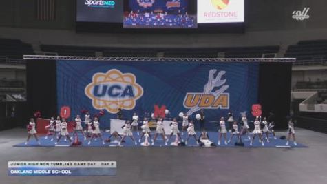 Oakland Middle School [2026 Junior High Non Tumbling Game Day Day 2] 2026 UCA Space Center Regional