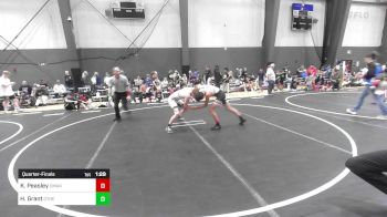 109 lbs Quarterfinal - Karver Peasley, Omak Wrecking Crew Wrestling vs Hunter Grant, Other Team