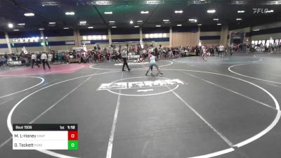 101 lbs Round Of 16 - Marina Luafalemana-Haney, Grapplers HI vs Delaney Tackett, Pursuit