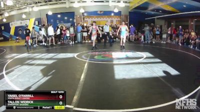 126 lbs Champ. Round 1 - Yaisel O`farrill, Youth Impact Center vs Tallon Widrick, Davenport Dashers