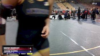 170 lbs Placement Matches (16 Team) - Ruby Rios, McKendree University vs Tiffani Baublitz, King University